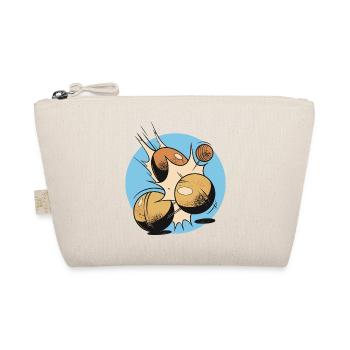 Boules player Boules ball for Bouler Petanque Boule - Organic Pouch - nature - Front