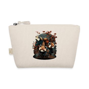 Red Panda 2 - Organic Pouch - nature - Front