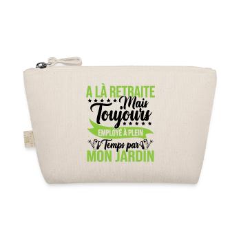 Retraité et Jardinier humour cadeau - Trousse biologique - nature - Devant