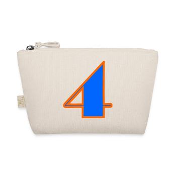 4 ANS,4e ANNIVERSAIRE,ANNIVERSAIRE 4 ANS,QUATRE - Trousse biologique - nature - Devant