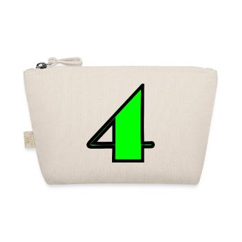 4 ANS,4e ANNIVERSAIRE,ANNIVERSAIRE 4 ANS,4 - Trousse biologique - nature - Devant