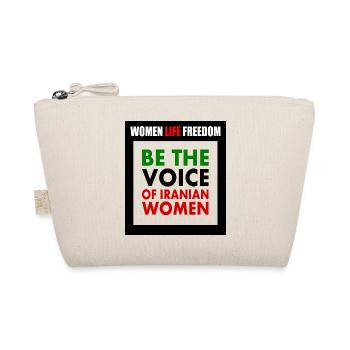 Women life freedom - Be the voice Of iranian women - Trousse biologique - nature - Devant