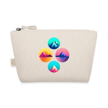Art géométrique du paysage de montagne - Trousse biologique - nature - Devant