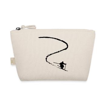 Ski ski ski motif pour skieurs - Trousse biologique - nature - Devant
