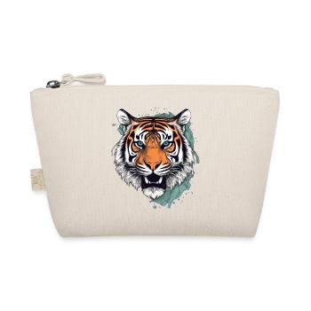 Tiger - Bio-Täschchen - Natur - Vorne