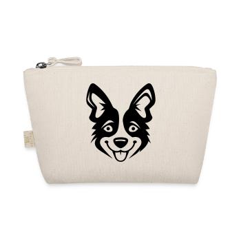 Happy Shiba Inu Chien Langue tendue - Trousse biologique - nature - Devant