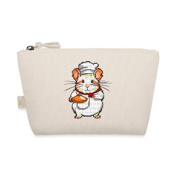 Hamster als Meisterkoch hat lecker gekocht - Bio-Täschchen - Natur - Vorne