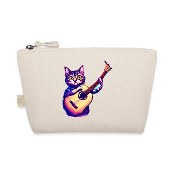 Guitariste Chat domestique Chat Chat Guitare Chat Chaton - Trousse biologique - nature - Devant