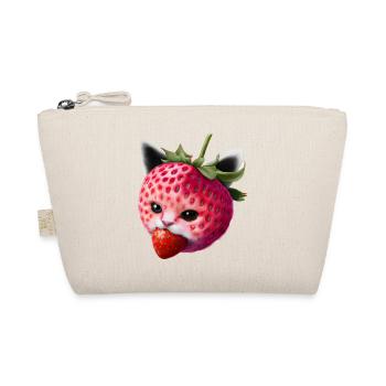 Chat fraise - Trousse biologique - nature - Devant