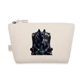 COOLES HUNDE DESIGN I HUNDELIEBHABER - Bio-Täschchen - Natur - Vorne