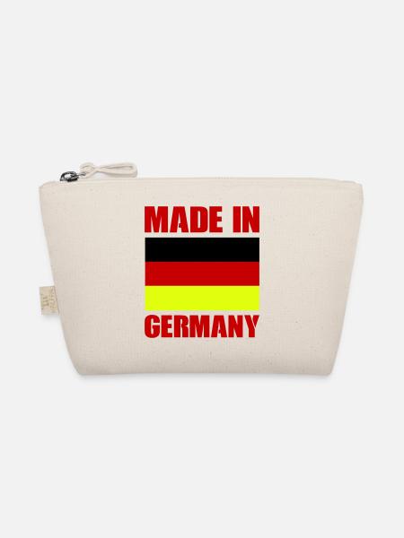 made in germany - Bio-Täschchen - Natur - Vorne