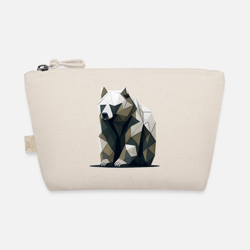 Minimalistic Bear Organic Pouch