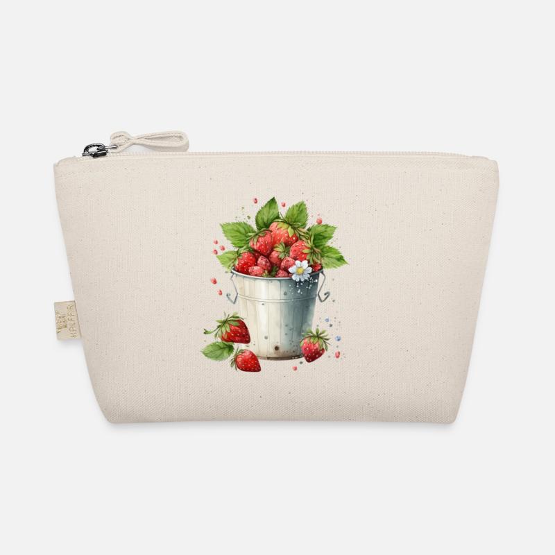 Erdbeereimer Bio-Täschchen