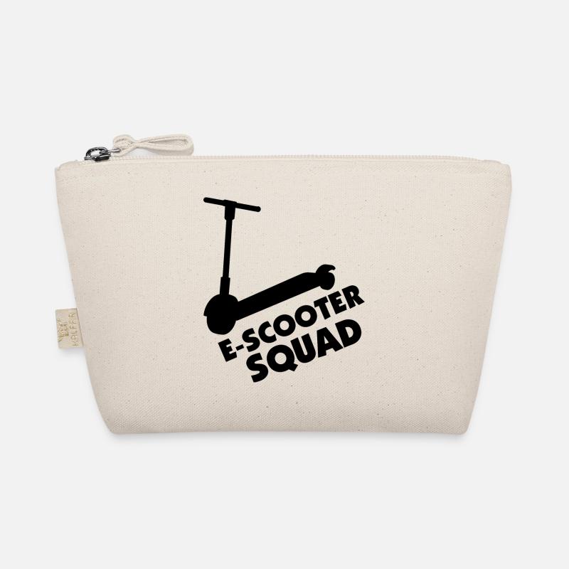 E-Scooter Roller Scooter - Bio-Täschchen - Natur