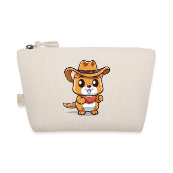 Cute cowboy squirrel for animal lovers - Organic Pouch - nature - Front