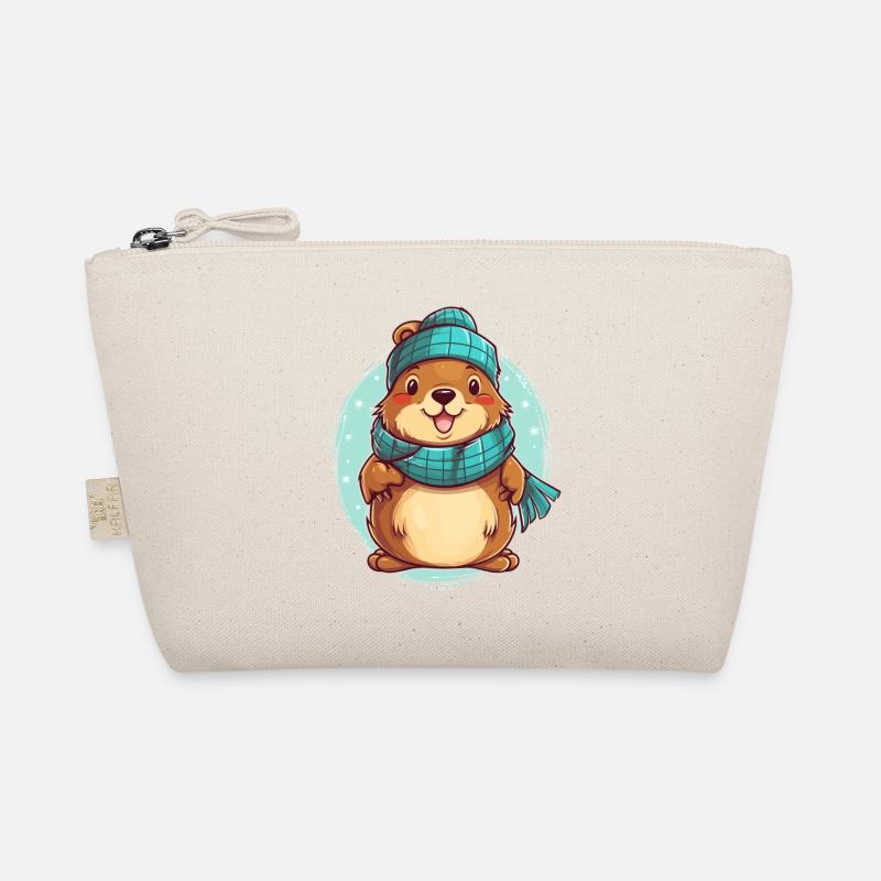 Cozy otter Organic Pouch