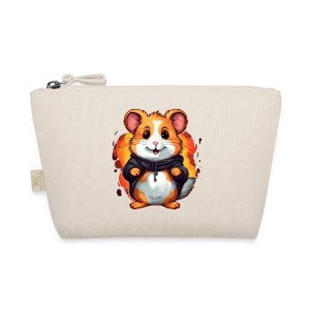 Süßer Hamster - Bio-Täschchen - Natur - Vorne