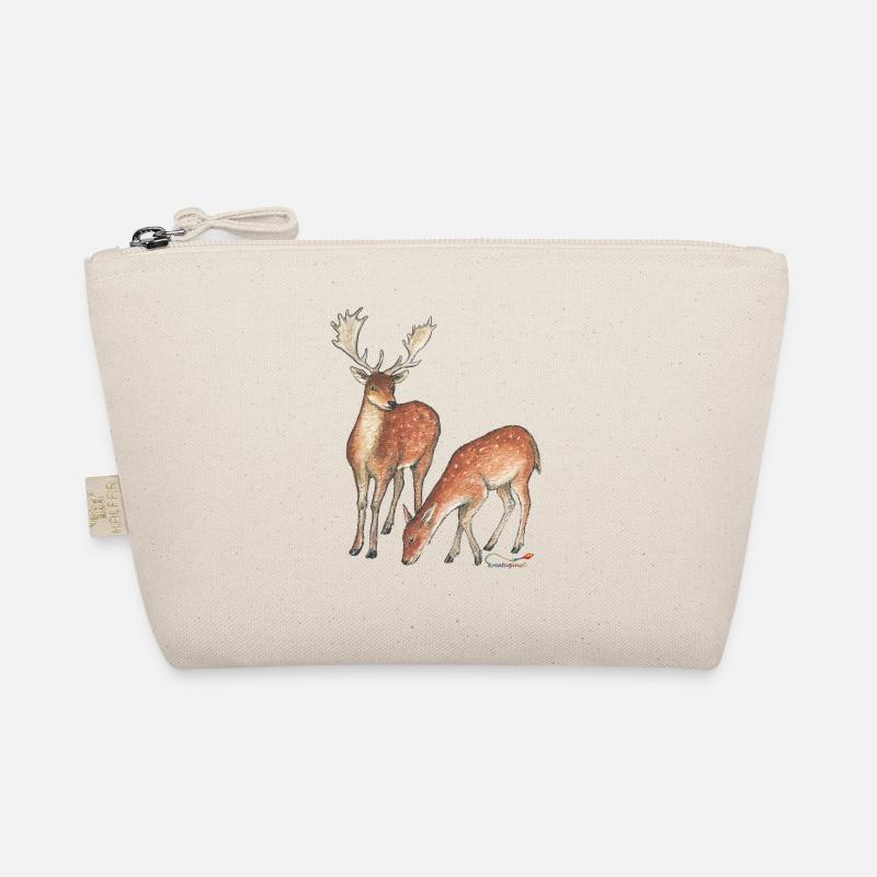 Fallow deer and doe Organic Pouch