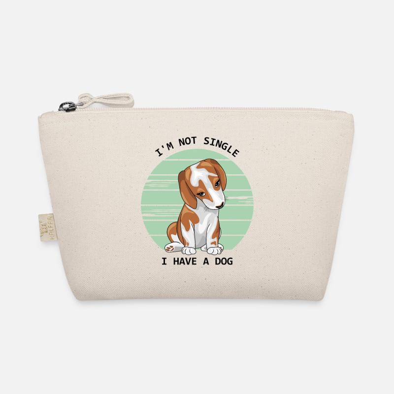 Ich bin nicht Single. Ich habe einen Beagle Bio-Täschchen
