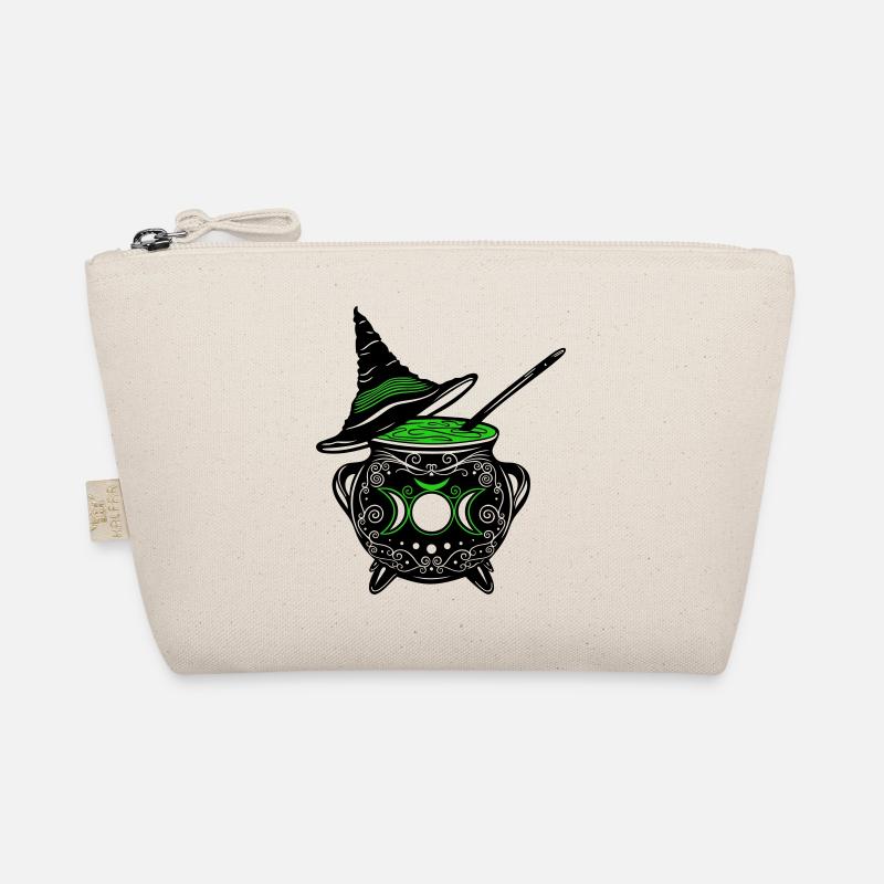 Chaudron de sorcière Chapeau de sorcière Sorcières Walpurgis Nuit - Trousse biologique - nature