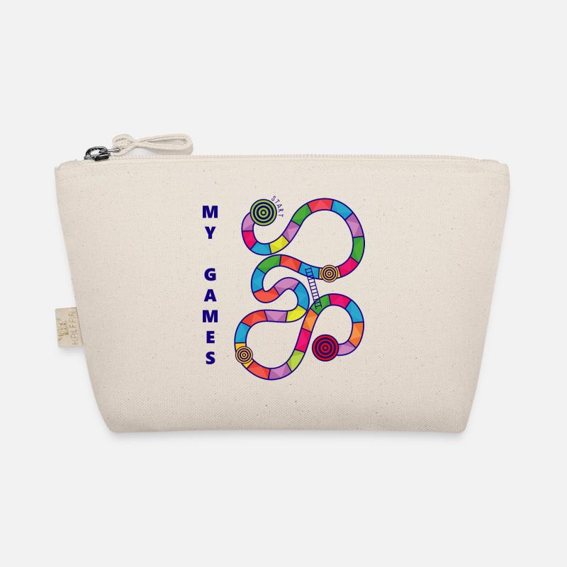 boardgame chess backgammon game night Bio-Täschchen