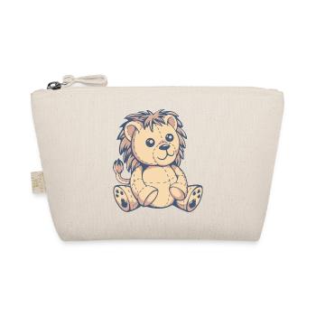 mignon animal en peluche de lion - Trousse biologique - nature - Devant