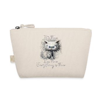It's Fine I'm Fine Everything is Fine Cat Shirt - Organic Pouch - nature - Front