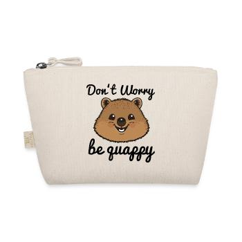 Quokka Gift, T-shirt Quokka, Quokka Funny - Trousse biologique - nature - Devant