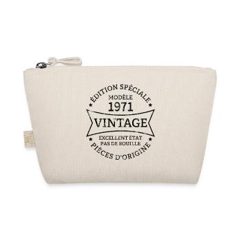 Vintage 52e anniversaire Né en 1971 Vintage 52 ans - Trousse biologique - nature - Devant