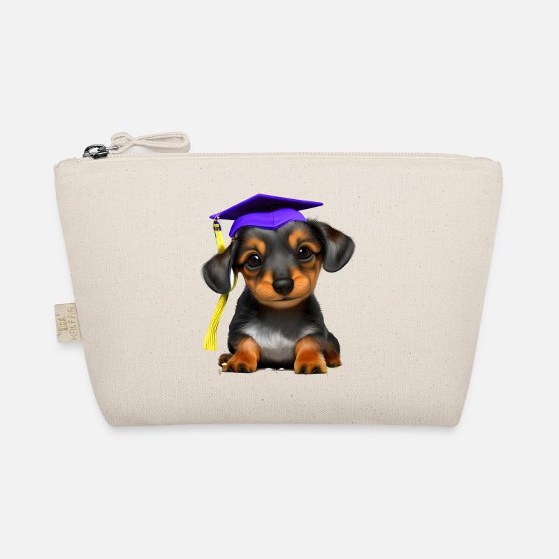Bachelor Dachshund Study Dogs School Leaving Certificate Trousse biologique