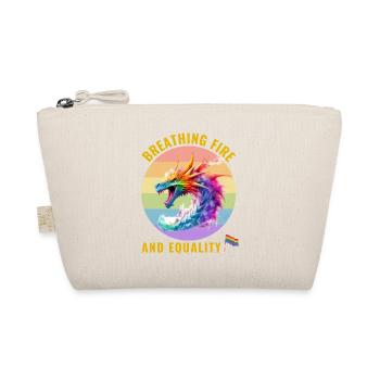 Gay pride - Breathing fire and equality - Organic Pouch - nature - Front