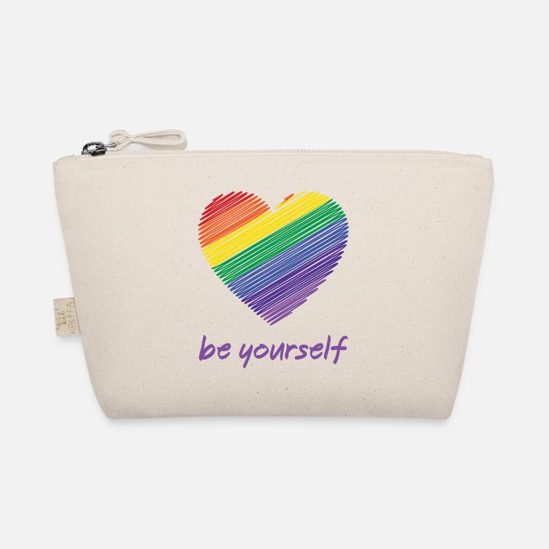 Pride Month LGBTQ - Sei du selbst Bio-Täschchen