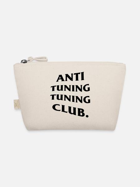 anti tuning tuning club - Bio-Täschchen - Natur