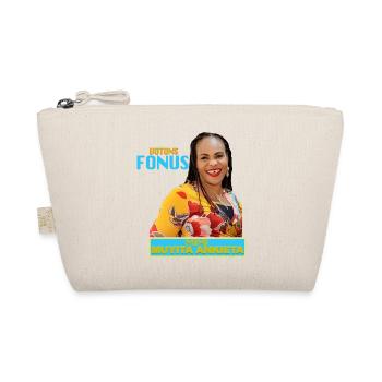 logo Mimi tee shirt blanc - Trousse biologique - nature - Devant