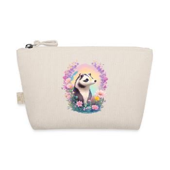 little badger - Organic Pouch - nature - Front