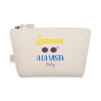 Sommerferien - Summer Vibes - Bio-Täschchen - Natur - Vorne