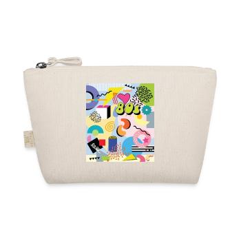 Love the 80s Memphis style - Organic Pouch - nature - Front
