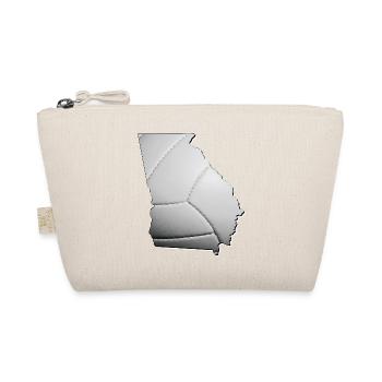 Georgia (USA) | real volleyball | Map - Organic Pouch - nature - Front