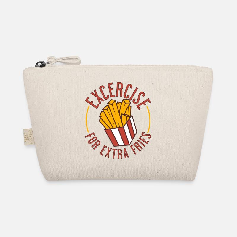 Funny Gym Excercise for Extra Fries Organic Pouch