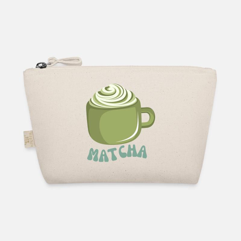 Matcha - Bio-Täschchen - Natur