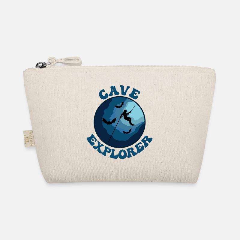 Cave Explorer - Caver Caving Potholing Speleology Organic Pouch