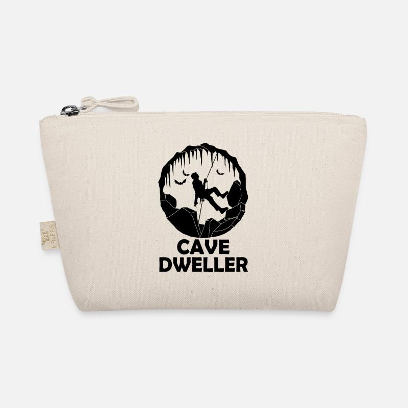 Cave Dweller - Caving - Cave Explorer Speleology Organic Pouch