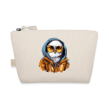 Harfang des neiges style de rue | Amoureux des hiboux - Trousse biologique - nature - Devant