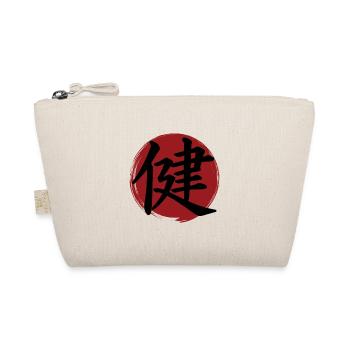 Gesundheits-Kanji - Bio-Täschchen - Natur - Vorne