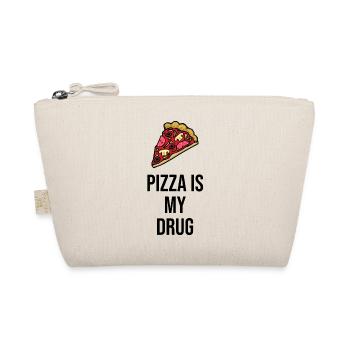 Pizza is my Drug - Organic Pouch - nature - Front