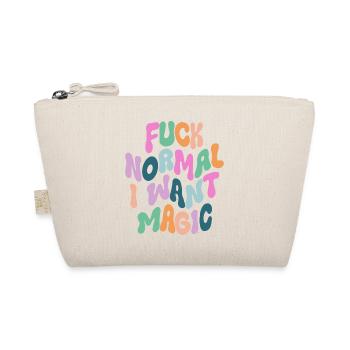 Fuck Normal I want Magic - Bio-Täschchen - Natur - Vorne