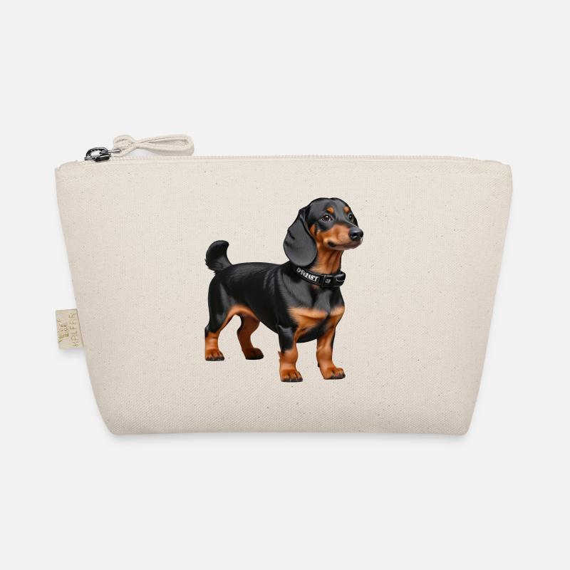 Dachshund - Bio-Täschchen - Natur