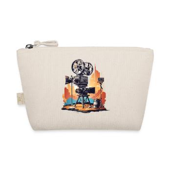 Retro Kamera - Bio-Täschchen - Natur - Vorne