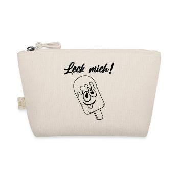 Lustiges Bild Witzig Humor Geschenkidee - Bio-Täschchen - Natur - Vorne