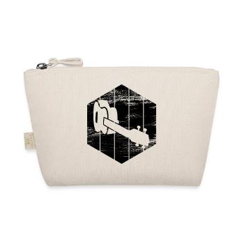 Ukulele sketch - Organic Pouch - nature - Front